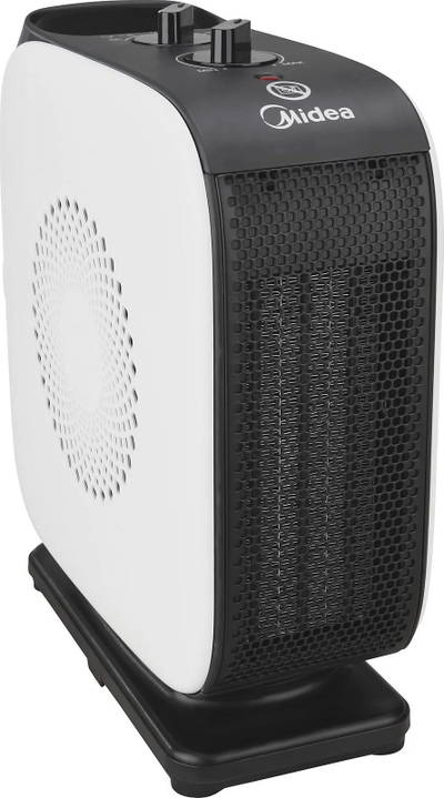 Ngrohës elektrik me ventilator “Compact”, i vogël për dhoma të vogla, i bardhë