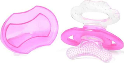 Силиконски глодалка Babyono 1008/02, розова