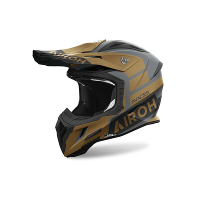 Helmetë motocross Airoh Aviator Ace 2 Sake, Composite Carbon, XS, ari mat gri