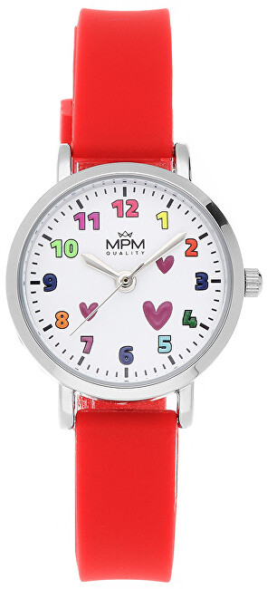 Orë dore për fëmijë MPM Quality Finny W05M.11334.B, e kuqe