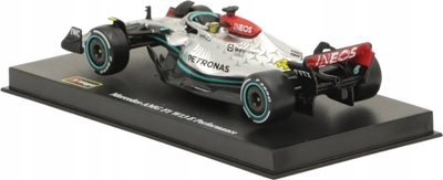 Maketi makinë Bburago Mercedes AMG F1 W13 #44, 1:43, die-cast, me kuti për ta vënë në vitrinë
