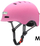 Заштитна кацига Beaster BS02HPM, големина M, со LED светла, розова