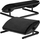 Mbajtëse këmbësh Mozos FS3, ergonomike, e rregullueshme, e zezë