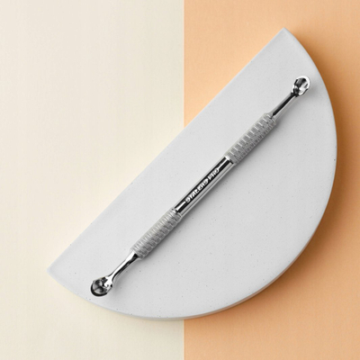Shtytës kutikulash Staleks Pro Expert 52, dyanshëm, çelik inox, argjendtë