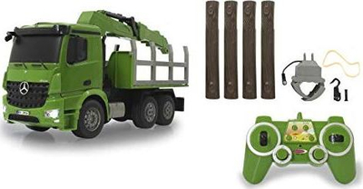 Kamion lodër Jamara Container Truck, 1:20, motor elektrik, i gjelbër