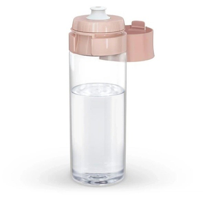 Shishe uji me filter Brita Vital, 0.6L, pa BPA, rozë pastel