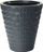Vazo lulesh Formplastic Diamond, plastike, 40 cm, ngjyrë antracit