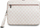Këllëf laptopi DKNY nga material PU si lëkurë, me katrorë dhe vijë, 13-14", rozë