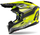 Kaskë motocross Airoh Aviator 3 Color, përmasa XL, e bardhë
