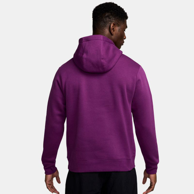 Bluzë me kapuç Nike FC Barcelona Club HM2859 595, poliester, blu e errët