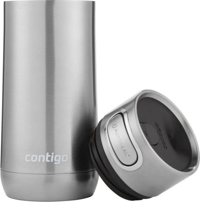 Shishe termike Contigo Luxe çelik inox, 360 ml