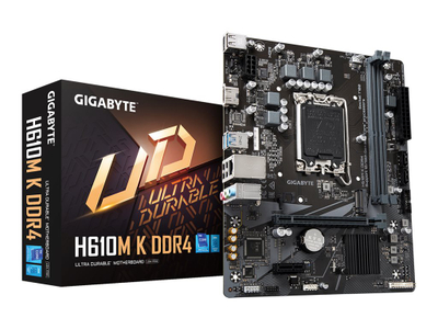 Pllakë amë Gigabyte H610M K DDR4 - DDR4, LGA1700, mATX