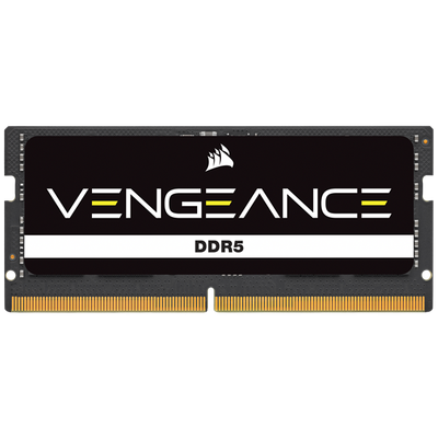 Memorie RAM laptop CORSAIR Vengeance 64GB, DDR5 SODIMM, 4800MHz, CMSX64GX5M2A4800C40