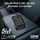 Inverter për makinë Promate Inverto 200W, dalje AC 12V, USB C PD 65W, i zi