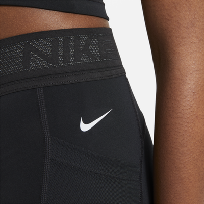 Shorce sportiv Nike Pro 3 Inch për femra, Dri FIT, i zi