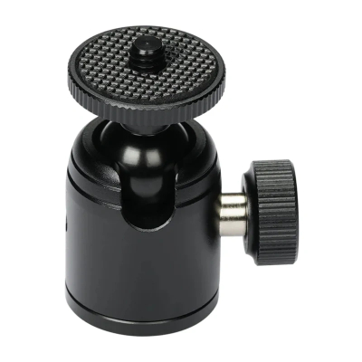 Kokë trefike OBSBOT Mini Ball Head, alumini, filetë 1/4", e zezë