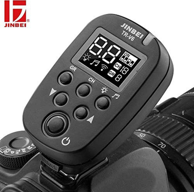 Trigger blici Jinbei TR-V6II, radio wireless 2.4 GHz, hot shoe universal, i zi