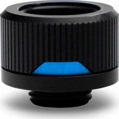 Unaza zbukurimi për ftohje me ujë EK Water Blocks EK-Torque HTC-16, set me 10 copë, për tuba 16 mm, blu