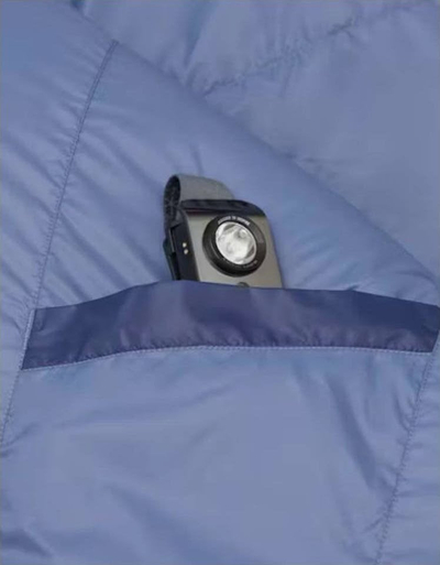 Вреќа за спиење Marmot Mad River 15, 650 fill goose down, мумија, сина