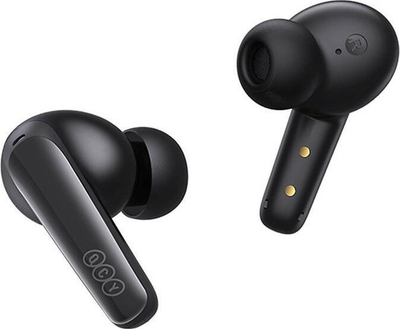 Kufje QCY T13x TWS, Bluetooth 5.3, 30 orë bateri, të zeza
