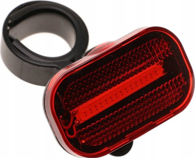 Dritë e pasme biçiklete Tiross TS-2216, 15 LED, rezistente ndaj ujit, e kuqe