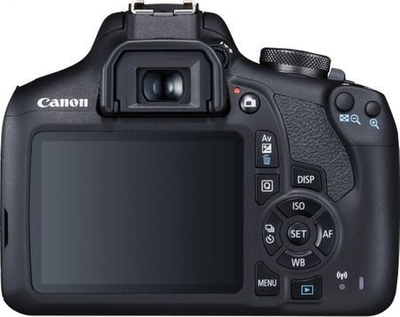 Aparat DSLR Canon EOS 2000D, 24.1MP, me lente 18-55mm IS, i zi