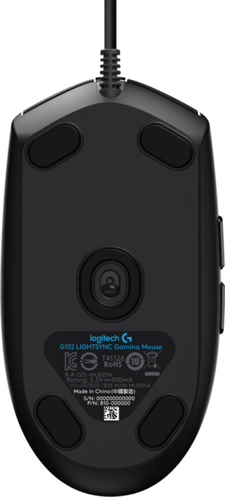 Maus Logitech G102 Lightsync, i zi