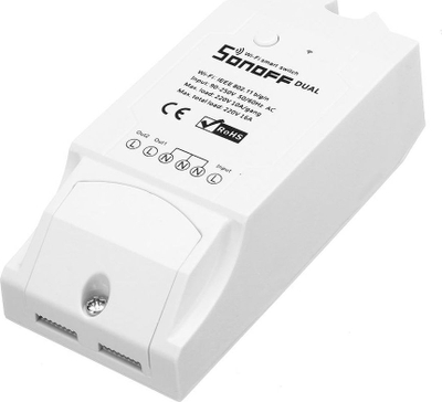 Ndërprerës Wi-Fi Sonoff Dual 2