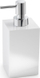 Dozator sapuni SOFIA SF80 02, për banak, 8.4x7.3x17.3cm, i bardhë