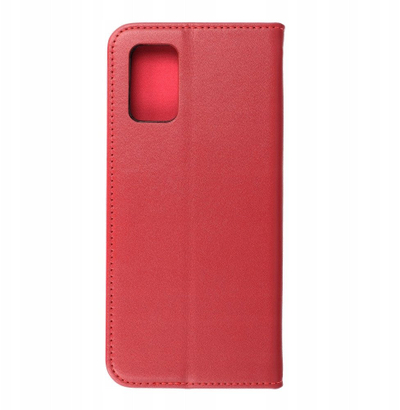 Kapak telefoni OEM SMART PRO për iPhone 17 Pro Max, lëkurë, tip libri, i kuq