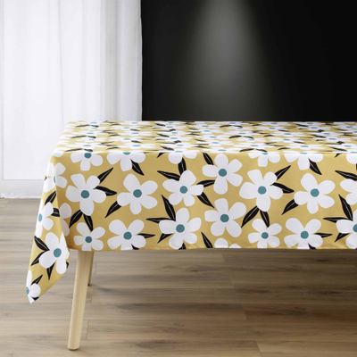 Mbulesë tryeze Bricoline Darcy, 140x240cm, mikrofibër, mustard