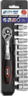 Set çelësa bashkues Dedra 17L1012, 1/4", 12 copë