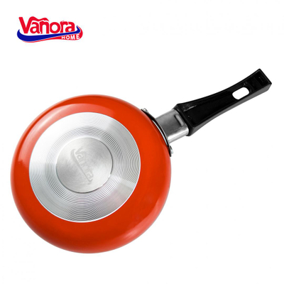 Tigan alumini Vanora Home Mini Red, 12 cm, veshje jo ngjitëse, i kuq