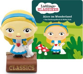 Figurë audio Tonies Alice in Wonderland, Favorite Classics, për Toniebox, shumëngjyrëshe