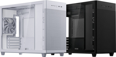 Kasë kompjuteri ASUS Prime AP201, TG, e zezë