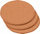 Ndenjëse tenxheresh Kesper Cork Pot Stand, set 3 copë, 20cm, kafe
