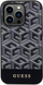 Kllaf telefoni Guess GCube Stripes MagSafe për iPhone 14 Pro Max, hardcase, i zi