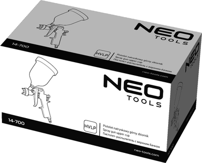 Pistole boje Neo 14-700, depozite 0.6L, gryke 1.4mm, HVLP