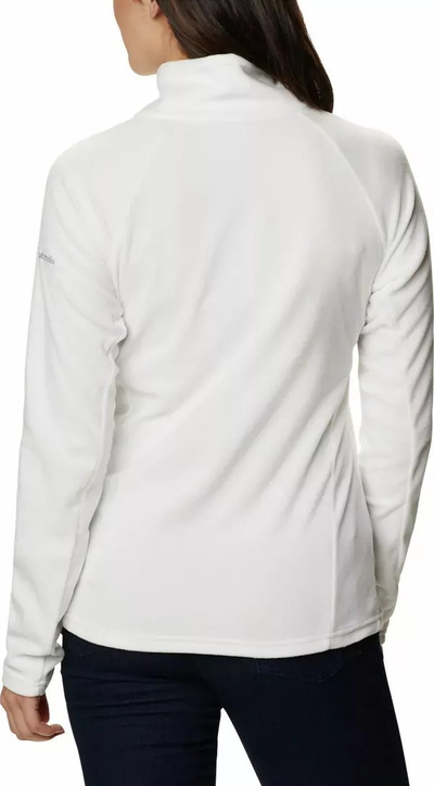 Bluza polar Columbia Glacial IV Half Zip W, për goca, me gjysmë zinxhir, e bardhë
