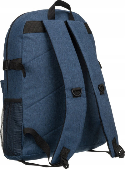 Çantë shpine Rovicky Lightweight Urban A4, material poliestër, me xhepa anësorë, ngjyrë blu