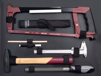 Set vegla pune Kraftwerk 202,147,000 B147, 1/4" + 1/2", 158 pjesë
