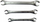 Çels unazor i hapur Rockforce, 17x19mm, çelik, argjendtë