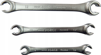 Çels unazor i hapur Rockforce, 17x19mm, çelik, argjendtë