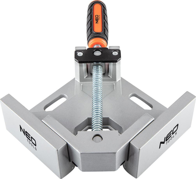 Kapëse këndore Neo Tools 45-490, hapje 70mm, alumini, portokalli