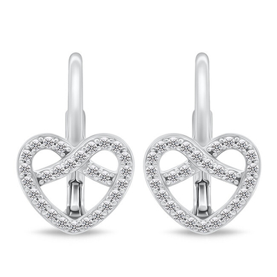 Set aksesorё Brilio Silver Heart SET197W, vathё + varёse