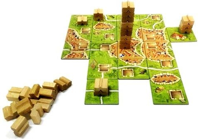 Zgjerim loje tavoline Carcassonne 4 The Tower, edicioni 2, për lojën bazë