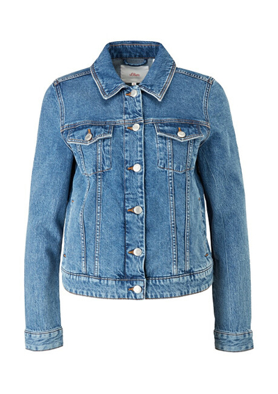 Xhaketë S.Oliver regular fit denim, e kaltër