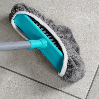 Chifon mikrofiber për fshesë, për pastrim thatë edhe me ujë, i bardhë