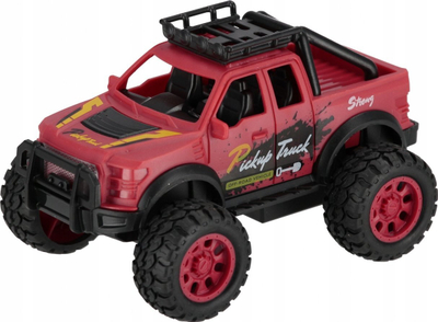 Makina lodër off-road, 14cm, me tërheqje mbrapa, ngjyra përziera