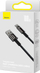 Kabllo karikimi Baseus USB në USB Type C, 100W, 2m, i zi